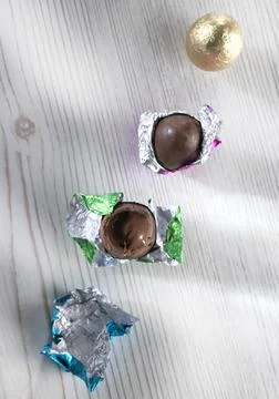 Easter egg on a white background Stock Photos