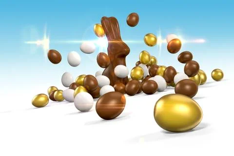 Easter Eggs 1 Illustrazione stock