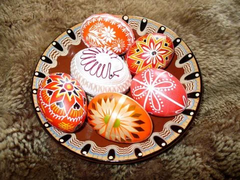 Easter eggs-2 Stock Photos