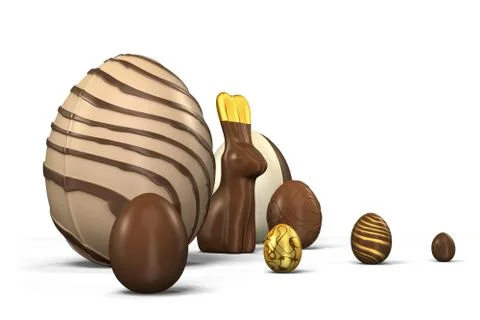 Easter Eggs 5 Illustrazione stock