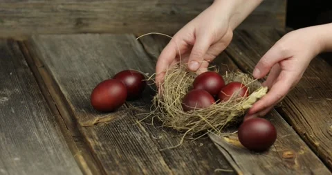 Easter eggs _23 Video stock 171381474