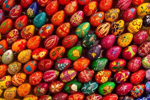 Easter eggs. Abstract colored background. Easter eggs. Abstract colored ba... 写真素材