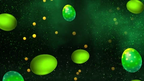 Easter Eggs Background 7 Stock Footage 248881588