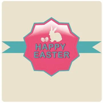 Easter eggs background designs Stock Illustration