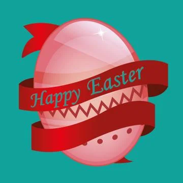 Easter eggs background designs Stock Illustration