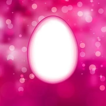Easter eggs background with elegant bokeh. EPS 10 스톡 일러스트