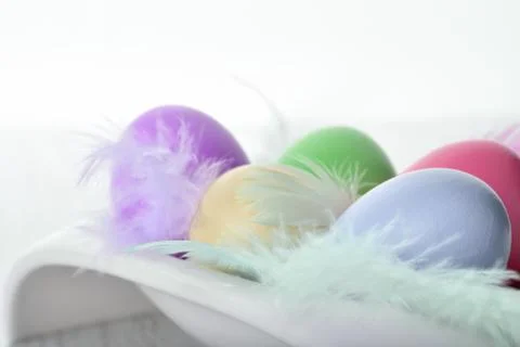 Easter eggs background Foto stock