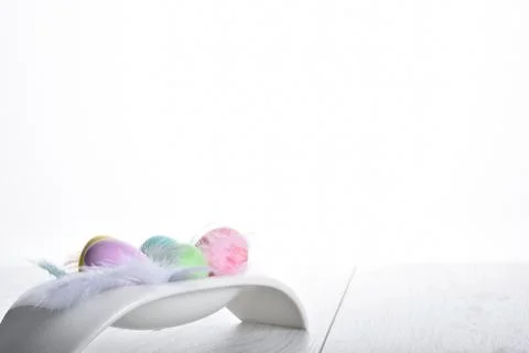 Easter eggs background Stock-Fotos