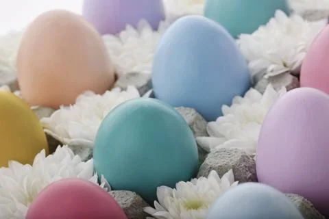 Easter eggs background Foto stock