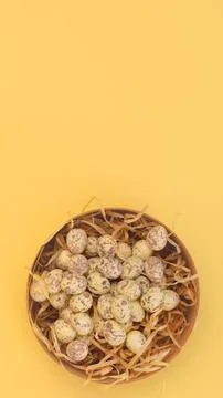 Easter eggs background Stock Photos