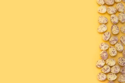 Easter eggs background Stock Photos