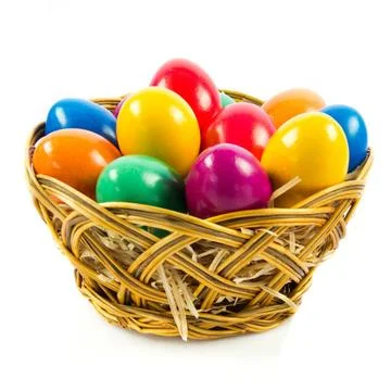 Easter eggs in a basket Easter eggs in a basket Copyright: xZoonar.com/Eug... Stock Photos