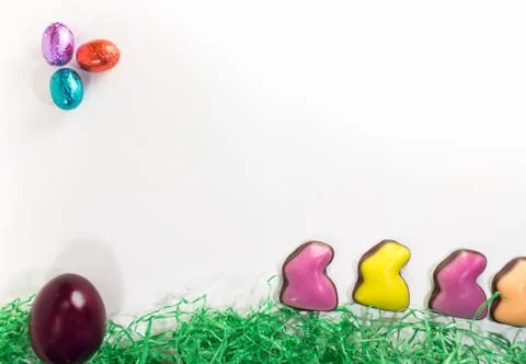 Easter eggs decoration Stock Photos