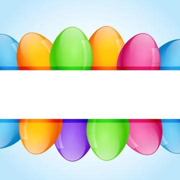 Easter eggs design Stock Illustration