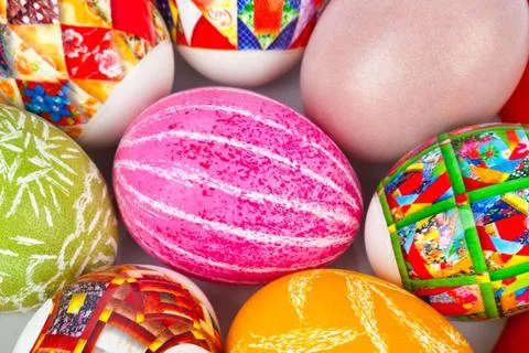 Easter eggs Easter eggs - abstract background Copyright: xZoonar.com/Nikol... Foto stock