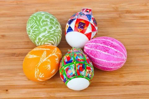 Easter eggs Easter eggs - abstract background Copyright: xZoonar.com/Nikol... Foto stock