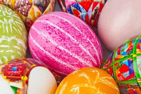 Easter eggs Easter eggs - abstract background Copyright: xZoonar.com/Nikol... Foto stock