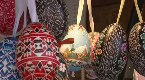 Easter eggs Stock Footage 981665