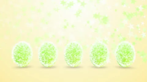 Easter eggs Video stock 10862180