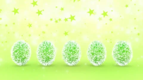 Easter eggs Video stock 10864085