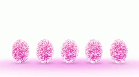 Easter eggs Video stock 10864888