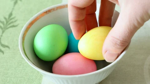 Easter eggs Stock Footage 103250642