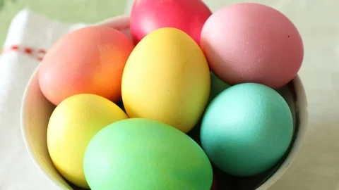 Easter eggs Stock Footage 103252031
