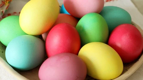 Easter eggs Stock Footage 103253082