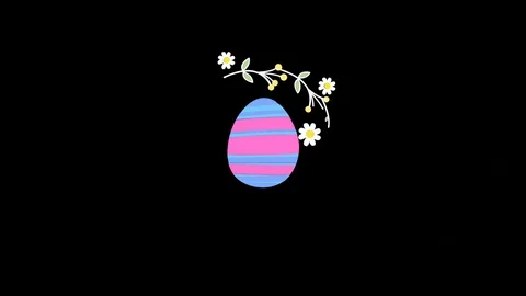 Easter eggs Stock Footage 128626730