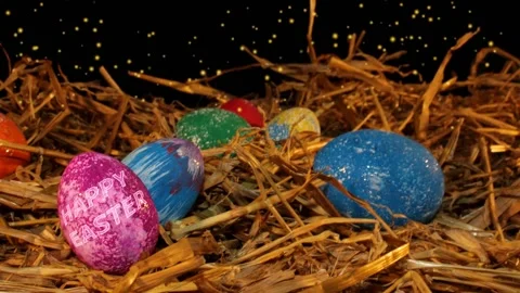 Easter eggs Stock Footage 150252910