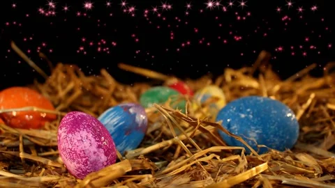 Easter eggs Stock Footage 150253050