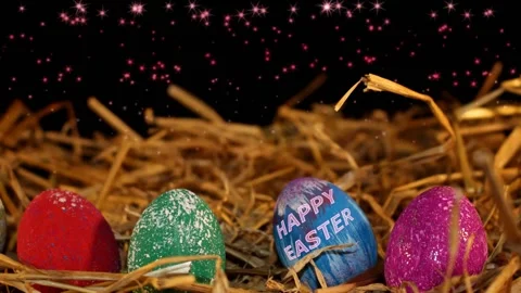Easter eggs Stock Footage 150253051