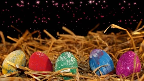 Easter eggs Stock Footage 150253069