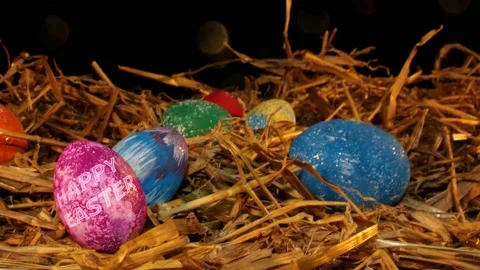 Easter eggs Stock Footage 150253151