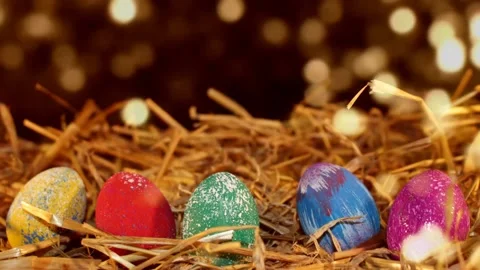 Easter eggs Stock Footage 150253459
