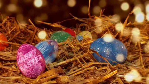 Easter eggs Stock Footage 150253673