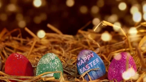 Easter eggs Stock Footage 150253691