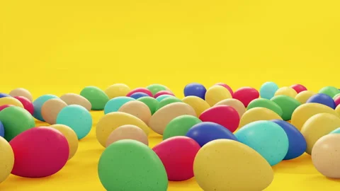 Easter Eggs Stock Footage 173394609