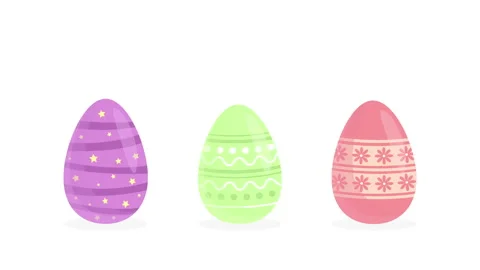 Easter eggs 스톡 동영상 266906059
