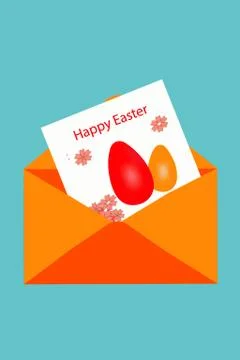Easter eggs. Happy easter. Multi-colored Easter eggs. Easter. Easter backgrou Stock Illustration