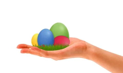Easter eggs Stock Illustration