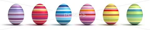 Easter eggs Stock Illustration