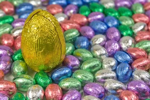 Easter eggs Stock Illustration
