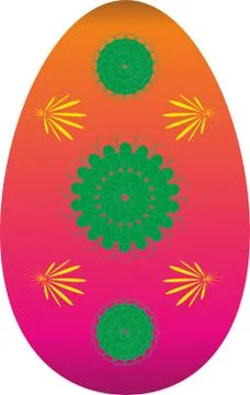 Easter eggs Stock Illustration