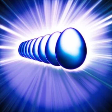 Easter eggs Stock Illustration