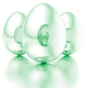 Easter eggs Stock Illustration