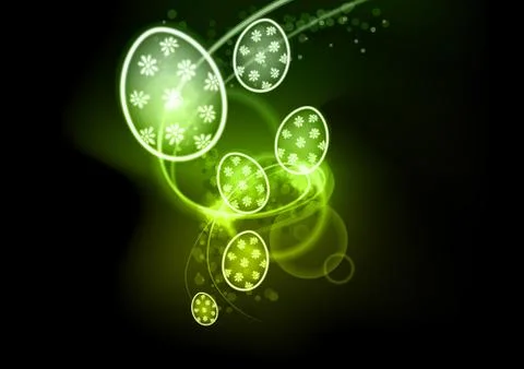 Easter eggs Stock Illustration