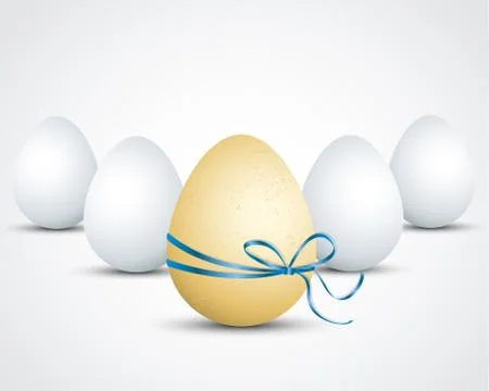 Easter eggs Stock Illustration