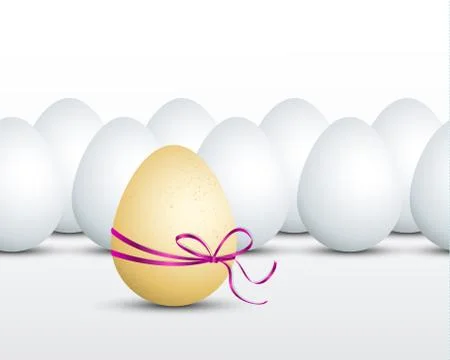 Easter eggs Stock Illustration