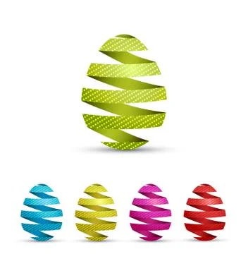 Easter eggs Stock Illustration